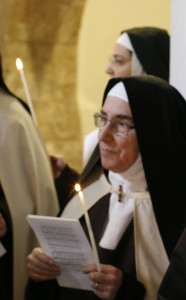 UN BIGLIETTO DAL MONASTERO REGINA CARMELI DI LUCCA