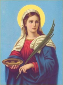 LA FESTA DI S. LUCIA A ONETA