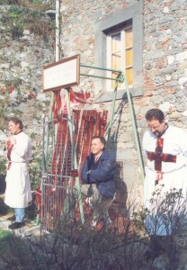 A GIOVIANO PER CARNEVALE PROCESSANO I NOTABILI....