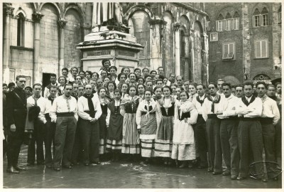 LA CORALE BORGHIGIANA NEL 1938...e il viaggio a ...