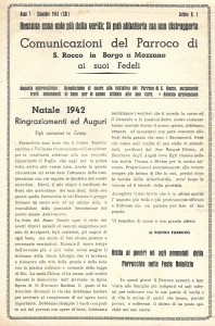 Le  COMUNICAZIONI DEL PARROCO , Don Duilio ...