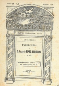  SPRAZZI DI LUCE , NOTIZIARIO DELLA PARROCCHIA DI ...