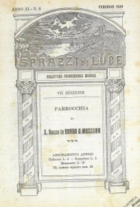  SPRAZZI DI LUCE , NOTIZIARIO DELLA PARROCCHIA DI ...