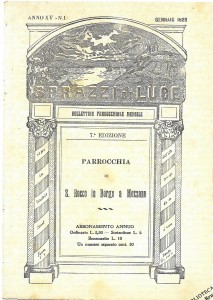  SPRAZZI DI LUCE , NOTIZIARIO DELLA PARROCCHIA DI ...