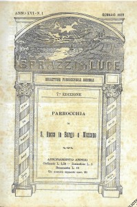  SPRAZZI DI LUCE , NOTIZIARIO DELLA PARROCCHIA DI ...