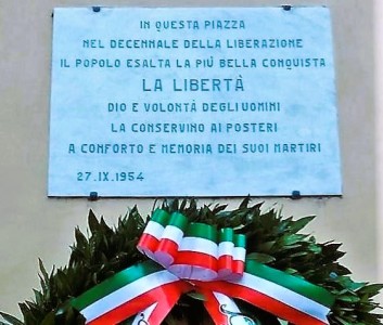 BORGO A MOZZANO: IL RICORDO DEL 25 APRILE....