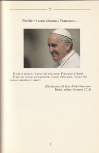 2013: QUANDO DEDICATI A PAPA FRANCESCO, APPENA ...