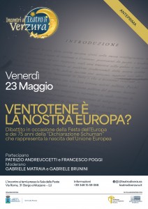 IL MANIFESTO DI VENTOTENE, SE NE PARLA A BORGO A ...